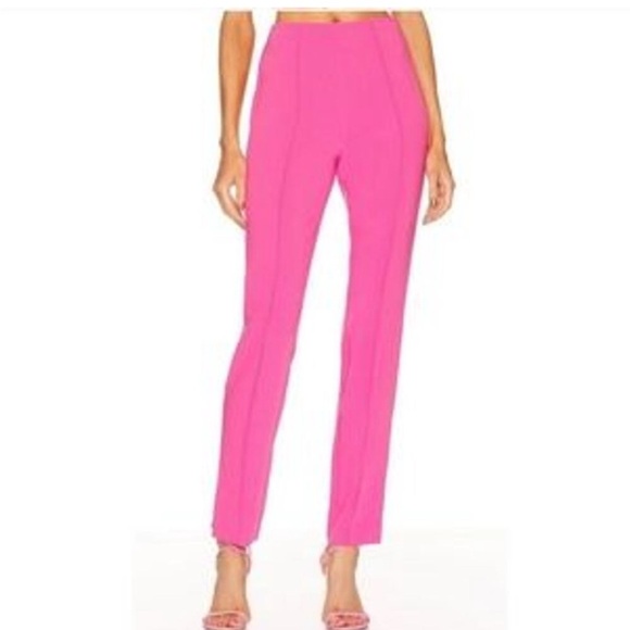 cinq a sept Pants - Cinq a Sept Pink Straight Leg Pants